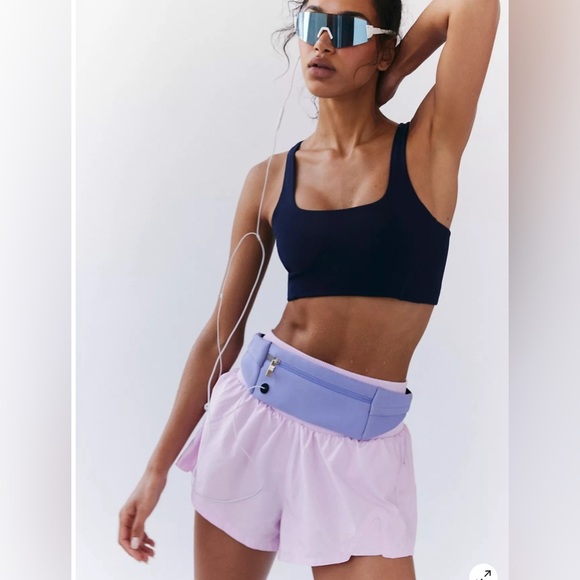 Free People Carpe Diem Shorts In Powder Pink Size Medium NWT - Picture 4 of 8